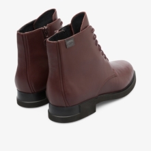 Camper Burgundy Boots Womens - Iman Online Ireland | LCZVP9342